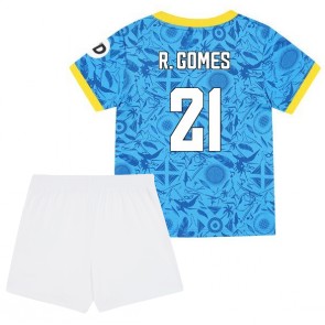 Wolves Rodrigo Gomes #21 Replik 3rd trikot Kinder 2025-26 Kurzarm (+ Kurze Hosen)